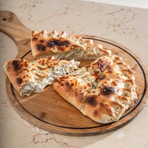 Calzone Al Fredo Mushrooms