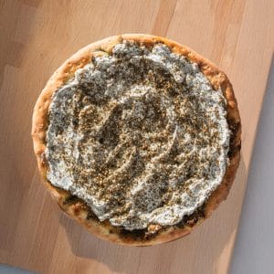 Manakish Zaatar Labnah