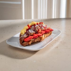 Strawberry Custard Croissant